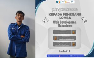 FKOM RAIH JUARA 1 PADA LOMBA INFORMATICS CONNECTION FESTIVAL 2023